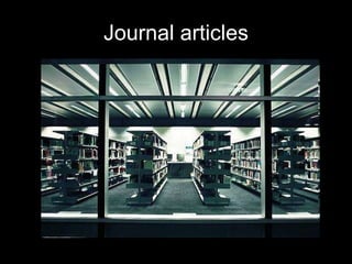 Journal articles 