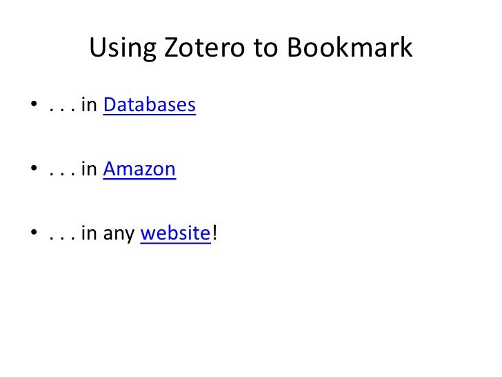 zotero bookmarklet zotero bookmarklet