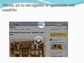 Ahora, en tu navegador te aparecerá este cuadrito   