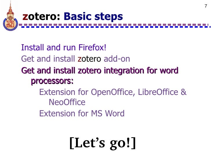neooffice and zotero neooffice and zotero