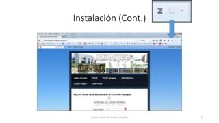 Instalación (Cont.)
Zotero - Prof. Gerinaldo Camacho 8
 