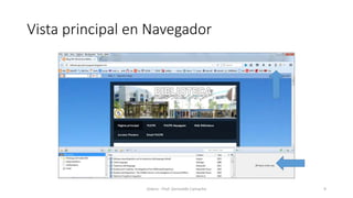 Vista principal en Navegador
Zotero - Prof. Gerinaldo Camacho 9
 