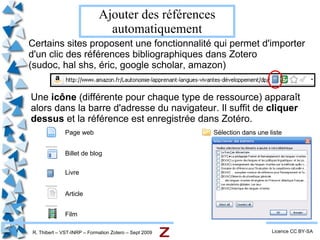 Partage de bibliographies 