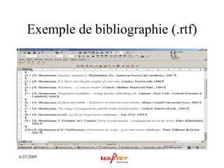 Exemple de bibliographie (.rtf)




6/23/2009
 
