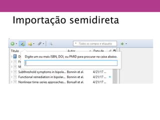 Importação semidireta
 