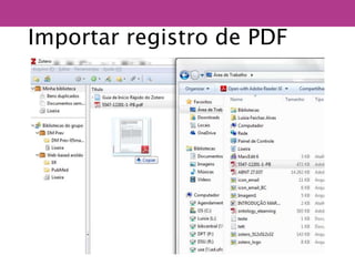 Importar registro de PDF
 