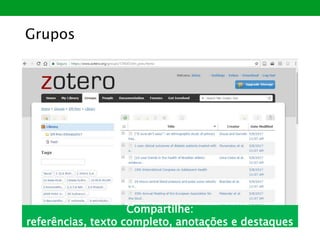 Grupos
Compartilhe:
referências, texto completo, anotações e destaques
 