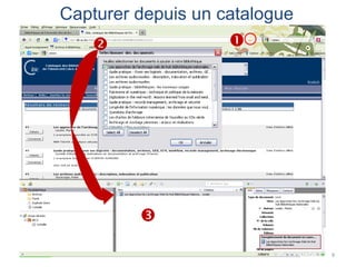 Capturer depuis un catalogue
                   




         

                               9
 