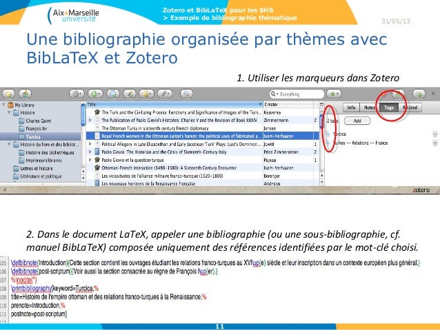 Ateliers Numeriques Du Labexmed Zotero Et Bib Latex