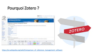 Zotero & gestion de vos références bibliographiques - Master Mondes Médiévaux : Initiation à la recherche - sept 2021
