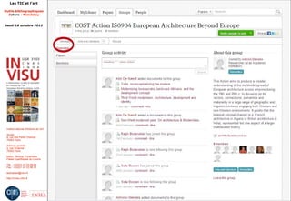 Les TIC et l'art

Outils bibliographiques
  Zotero - Mendeley


Jeudi 18 octobre 2012




 Institut national d'histoire de l'art

 Accès :
 6, rue des Petits Champs
 75002 Paris

 Adresse postale :
 2, rue Vivienne
 75002 Paris

 Métro : Bourse, Pyramides
 Palais royal/Musée du Louvre

 Tél. : +33(0)1 47 03 89 84
 Fax : +33(0)1 47 03 86 36

 lesticetlart@inha.fr

 http://invisu.inha.fr
 