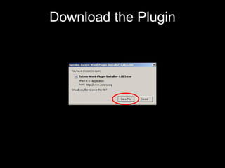 Download the Plugin 