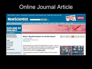 Online Journal Article 