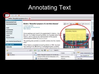 Annotating Text 