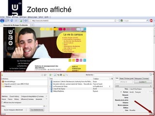 Zotero affiché




Màj novembre 2012 Université de Bretagne Occidentale – Service Commun de documentation   13
 