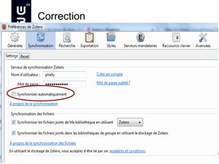 Correction




Màj novembre 2012 Université de Bretagne Occidentale – Service Commun de documentation   84
 