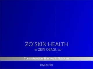 Comprehensive Skin Health Solutions

            Beverly Hills
 