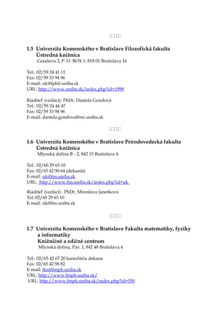 List of Universities, Colleges, Libraries in SR