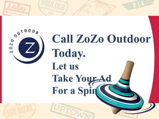 Call Zozo What is ZoZo Outdoor? | PPTX