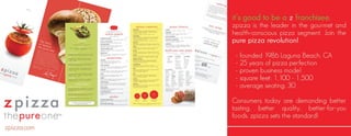 Zpizza E Brochure