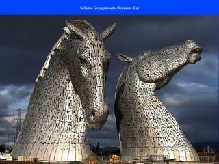 Kelpies, Grangemouth, Royaume-Uni
 