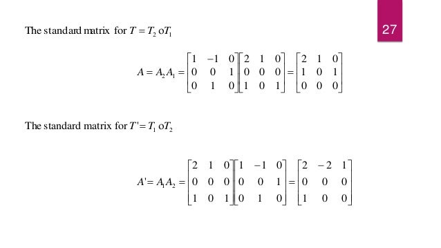 linear of composition transformations (160920107003) vcla Linear transformation