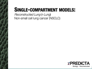 21For Internal Use Only© 2019
SINGLE-COMPARTMENT MODELS:
Reconstructed Lung (r-Lung)
Non-small cell lung cancer (NSCLC)
 