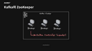 ©AUSG2023
©AUSG2023
Kafka와 ZooKeeper
 