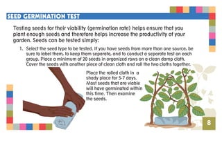 Student Pocket Guide for School Gardens | PDF