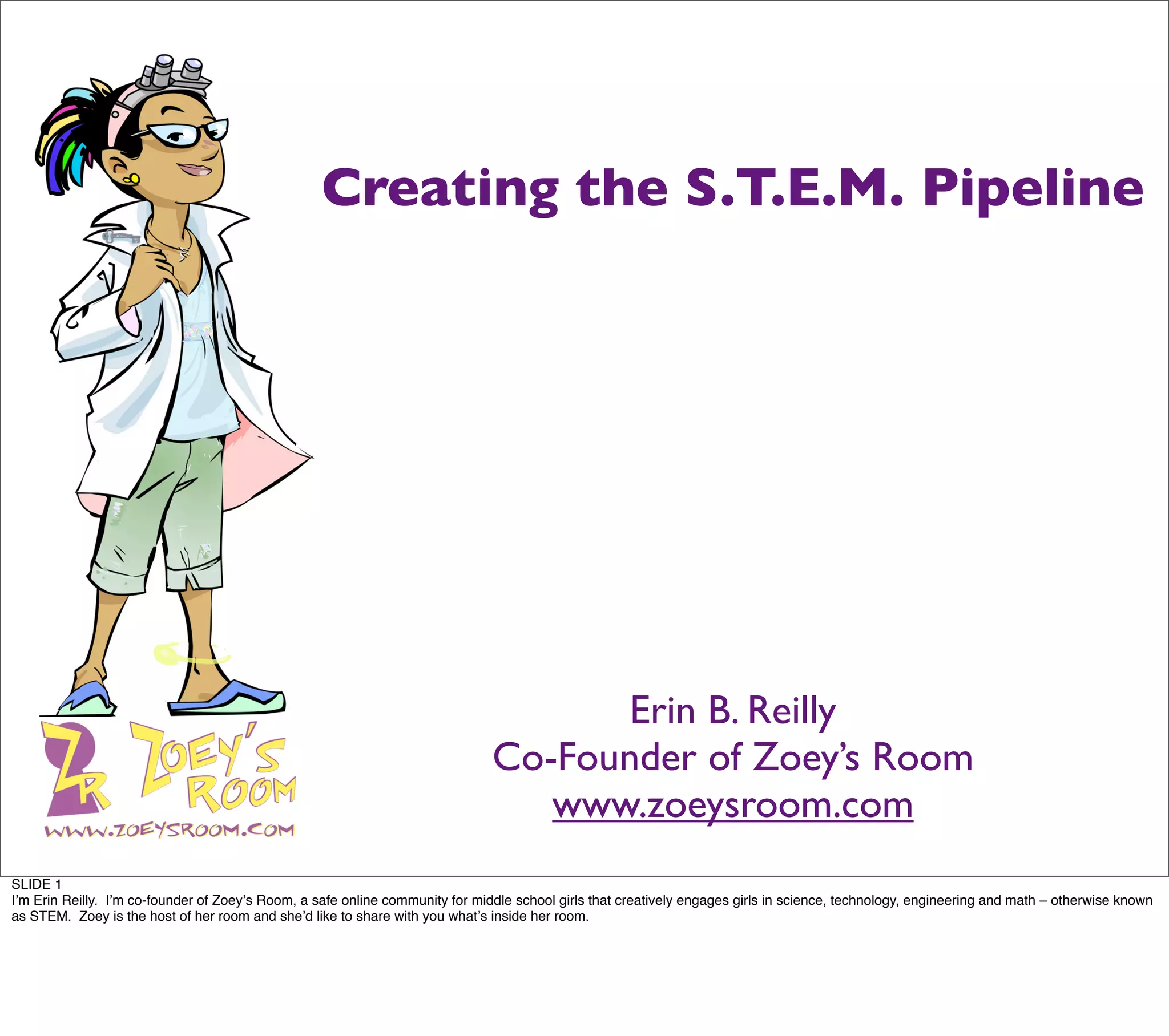 ZR08 Creating the STEM pipeline