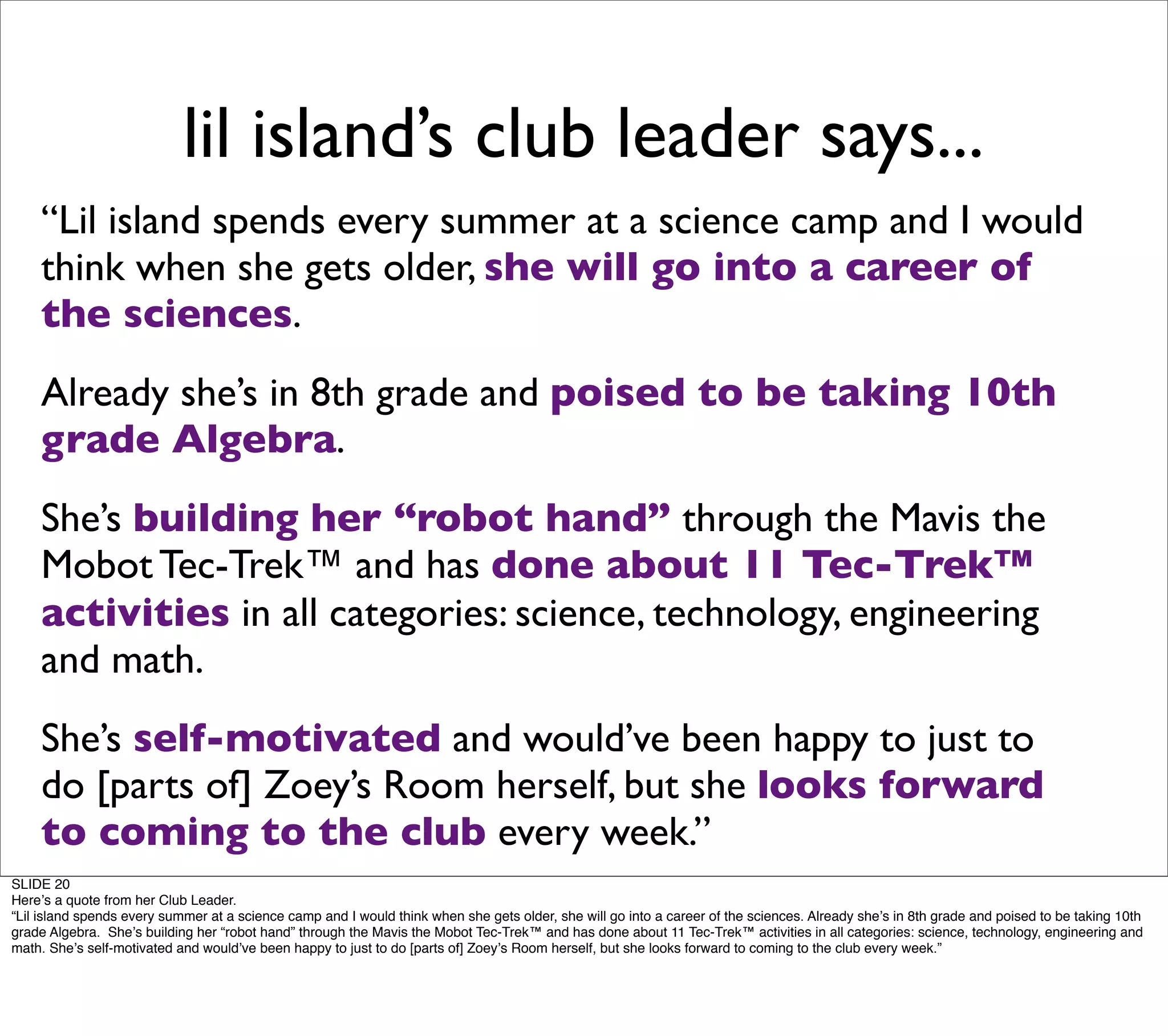 ZR08 Creating the STEM pipeline