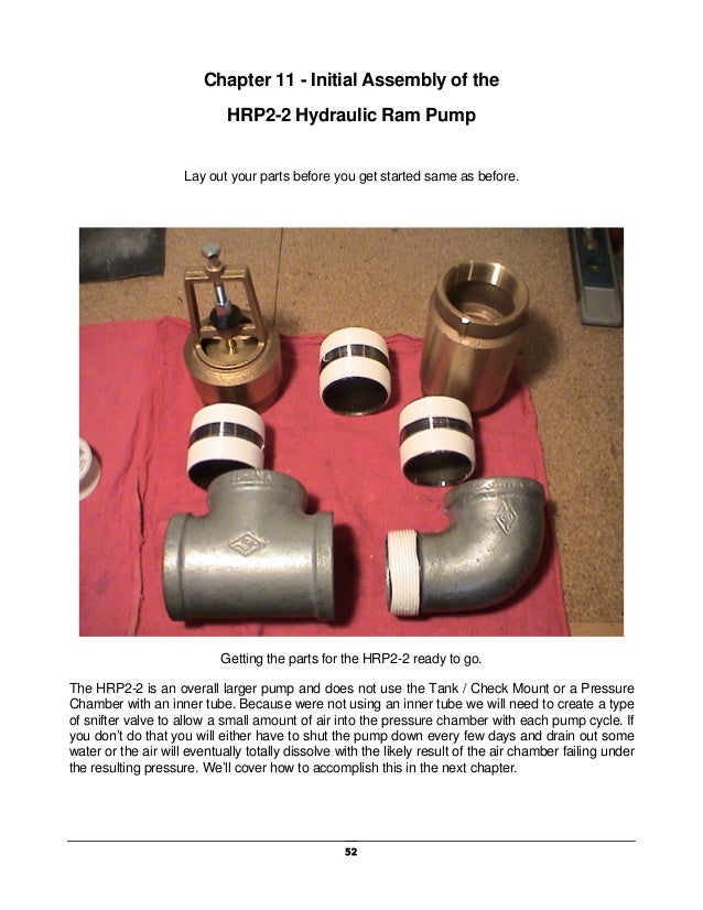 Home Built Hydraulic Ram Pumps