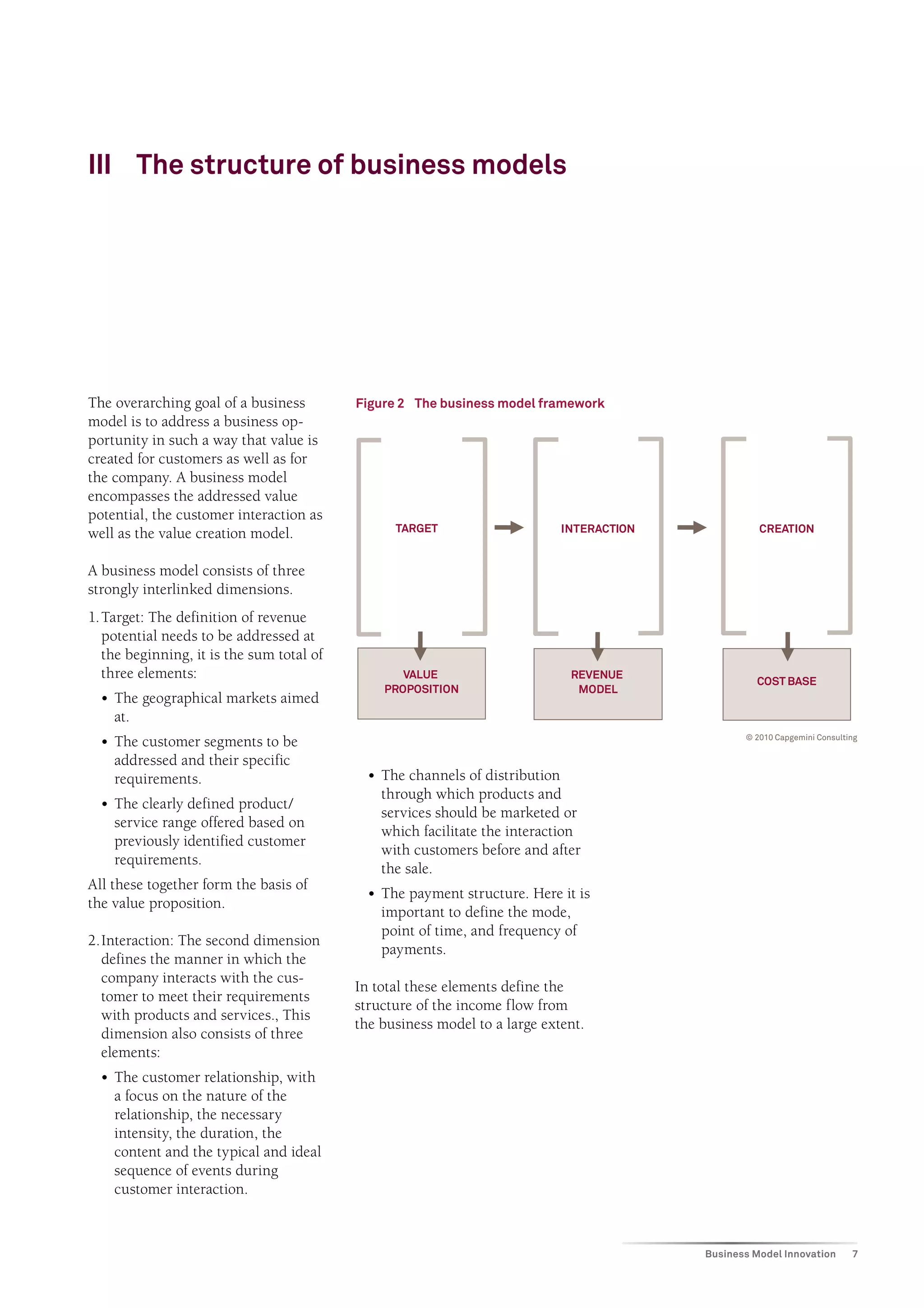 Serguei Netessine
Companies need to apply these
approaches and identify ideas for
business model innovation. As a
next step, they need to experiment
with these ideas. Experimentation is
very important because it is difficult
to accurately predict the success of
an innovation. Companies need to
develop scaled-down versions of
their new business models and test
them with a subset of customers.
What kind of an organizational
structure should companies build
for business model innovation?
Unlike technological or product
innovations, business model
innovation cannot be relegated to
the R&D department. Business model
innovation needs to be driven by the
top management. Business model
audits should have the support of
CEOs and potentially board members
and should involve top managers
from all functional roles. Once they
audit the business model, identify
inefficiencies and generate ideas,
companies should set up a small
team tasked with testing these ideas
and implementing them on a small
scale. It is important that this team
is not affected by resistance from
within the organization. It should
therefore operate independently, in
a startup-like environment. Once an
idea is tested and found to generate
positive results, companies can then
start rolling out the innovation across
the organization.
Unlike technological or
product innovations,
business model
innovation cannot be
relegated to the
R&D department.
How can companies create a
culture that encourages constant
business model innovation?
We recently conducted research
in Singapore which showed that
only about 5% of manufacturing
organizations in Singapore practice
business model innovation. This
number is consistent with some
sectors in Europe. Companies very
often lack basic understanding about
what the business model is and why
they should look at it. So, I think
the process of creating a culture of
constant business model innovation
should begin with education. Next,
organizations should make a habit
of making business model audits a
regular exercise. Innovation should
not happen only when a company is
in financial trouble but on a frequent
basis, driven by the CEO.
 