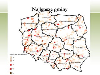 Najlepsze gminy 