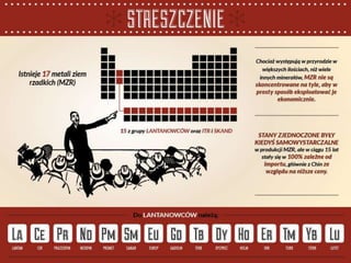 Zrównoważona technologia i metale ziem rzadkich