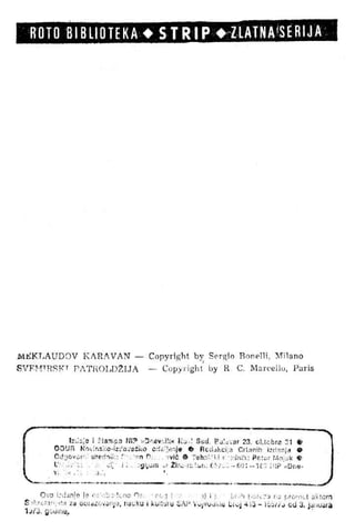 ZS - 0381 - Zagor - MEKLAUDOV KARAVAN | PDF
