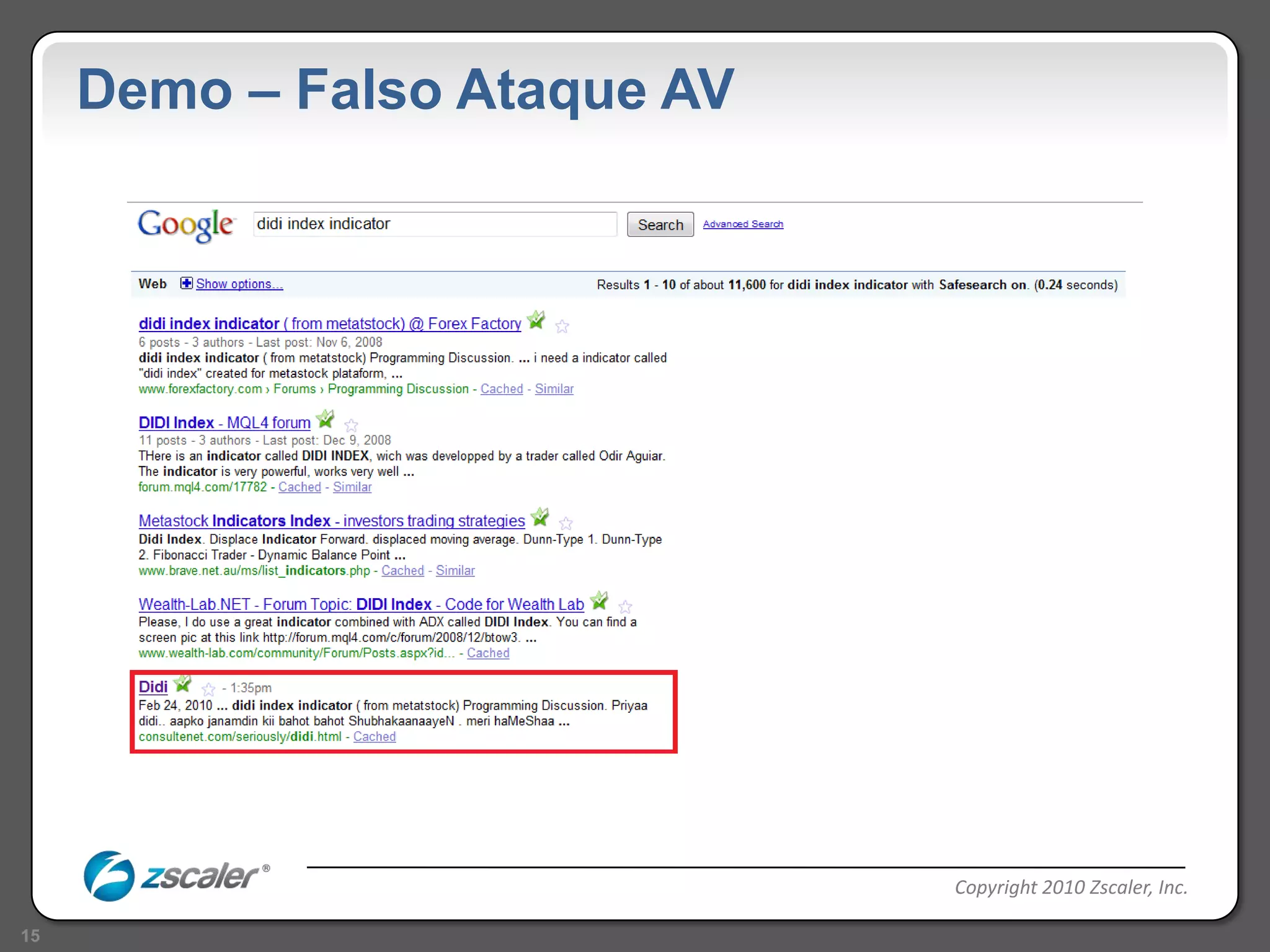 Demo – FalsoAtaque AV