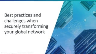 ©2019 Zscaler, Inc. All rights reserved. ZSCALER CONFIDENTIAL INFORMATION15
Full security stack as a service
Best practices and
challenges when
securely transforming
your global network
 