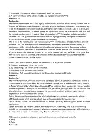 Comprehensive Guide to Zscaler Zero Trust Cyber Associate (ZTCA) Exam ...