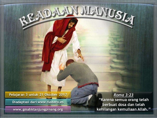 Pelajaran sekolah sabat ke 3 triwulan 4 2017
