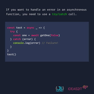 Async await in JavaScript - part-3 | PDF
