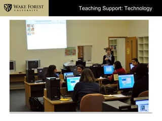 Teaching Support: Technology
 