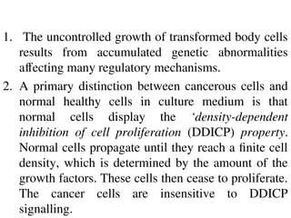 CELL CYCLE & CANCER for zoology and other branch of biology.ppt