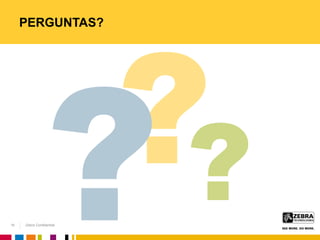 Zebra Confidential
PERGUNTAS?
16
 
