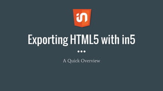 Inf5 Document In5 Benefits: A Quick Overview | PPTX