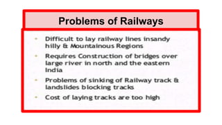 Problems of Railways
 