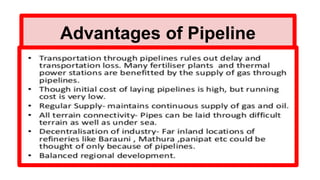 Advantages of Pipeline
 