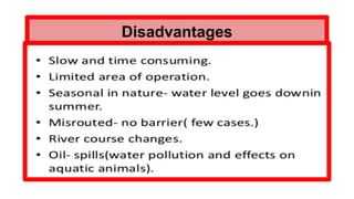 Disadvantages
 