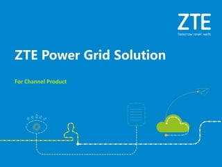 For Channel Product
ZTE Power Grid Solution
 