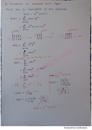 Z Transform | PDF